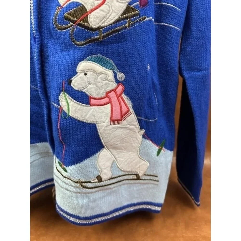 Women's Christmas Sweater Size M - Picture 3 of 7